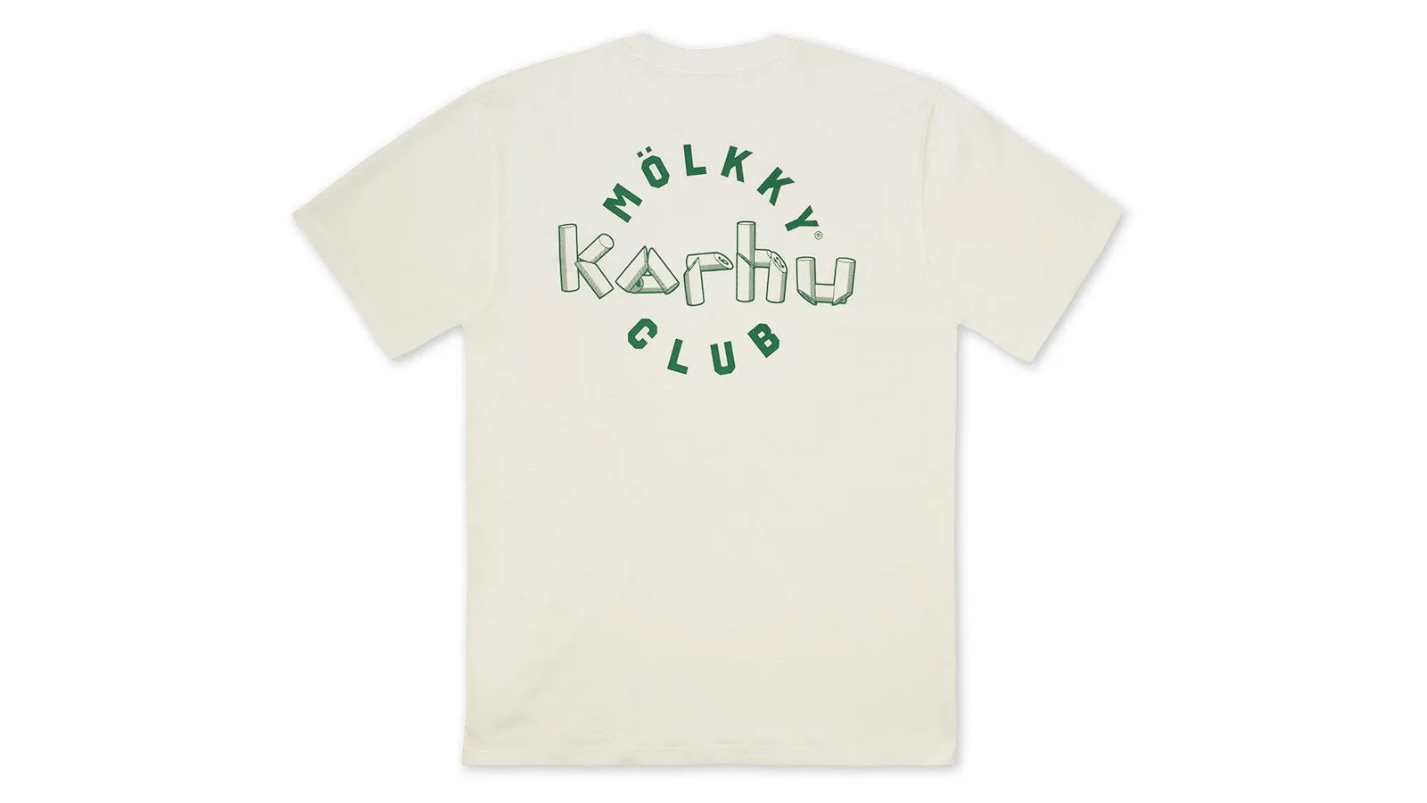 "MÖLKKY" PACK CLUB T-SHIRT - SUGAR SWIZZLE / VERDANT GREEN sold by Karhu product image thumbnail 3