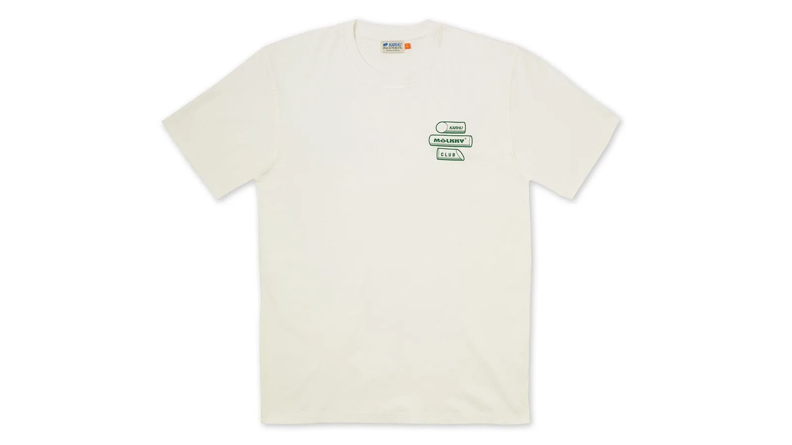 "MÖLKKY" PACK CLUB T-SHIRT - SUGAR SWIZZLE / VERDANT GREEN sold by Karhu product image thumbnail 2