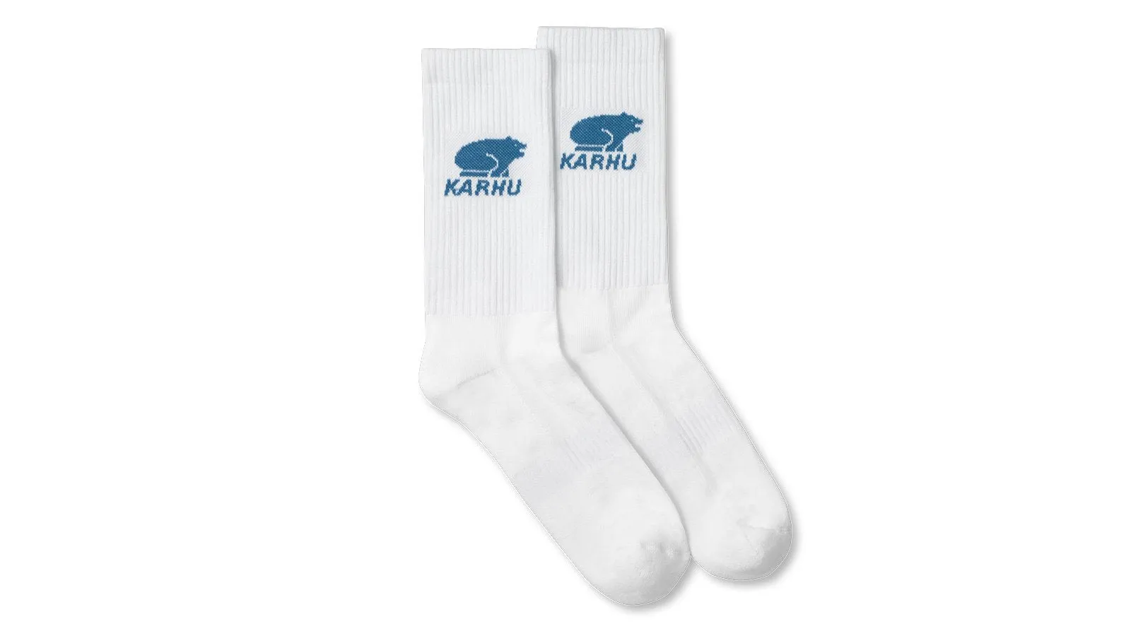 CLASSIC LOGO SOCK - BRIGHT WHITE / AVIO sold by Karhu