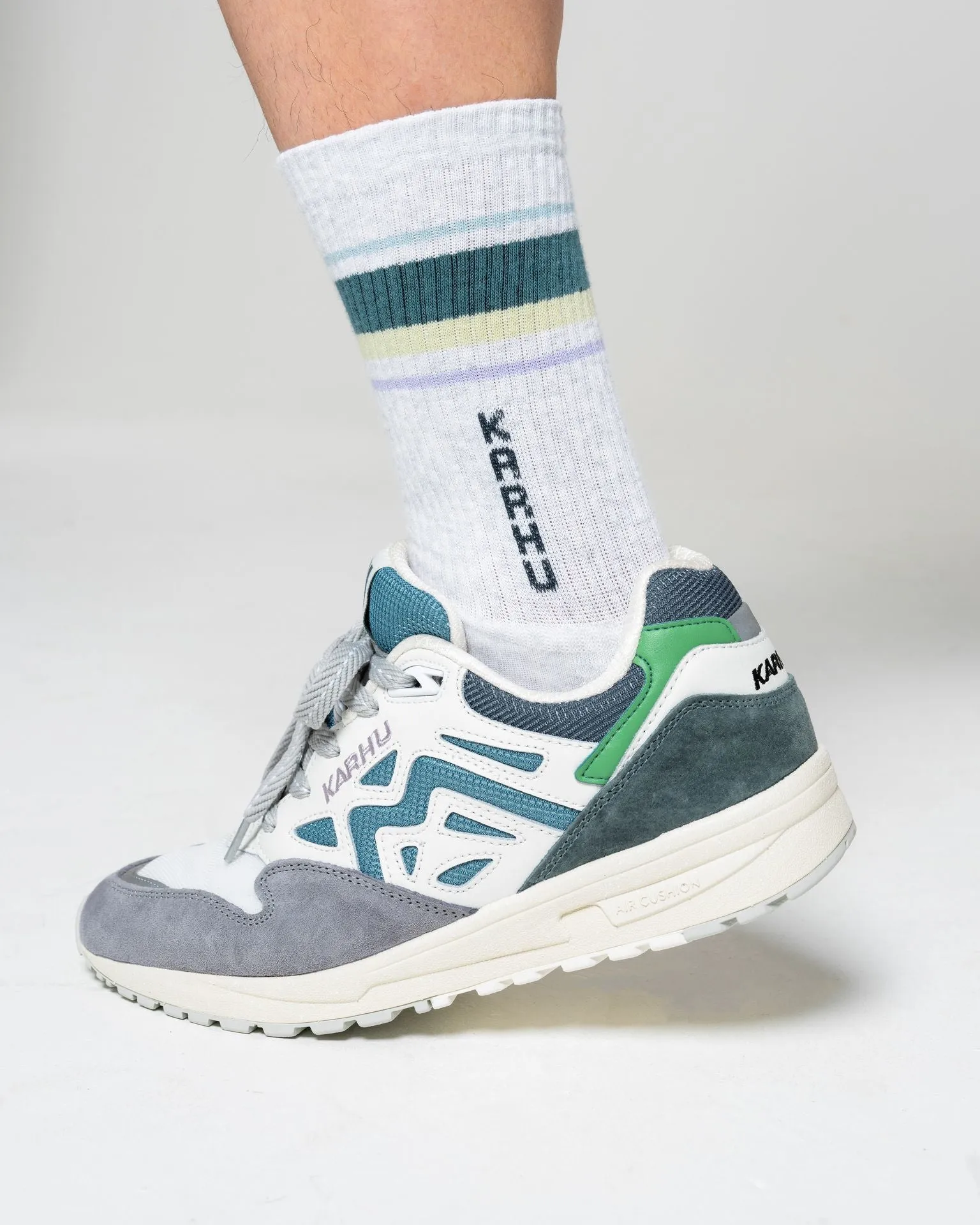 TUBULAR 87 SOCK - LIGHT GREY MELANGE / BRITTANY BLUE sold by Karhu product image thumbnail 2
