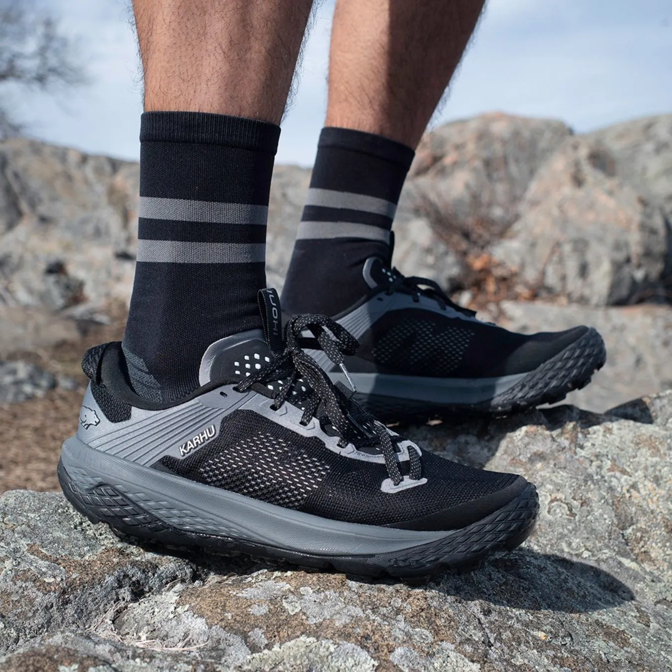 MEN'S IKONI TRAIL WR - BLACK / BLACK sold by Karhu product image thumbnail 2