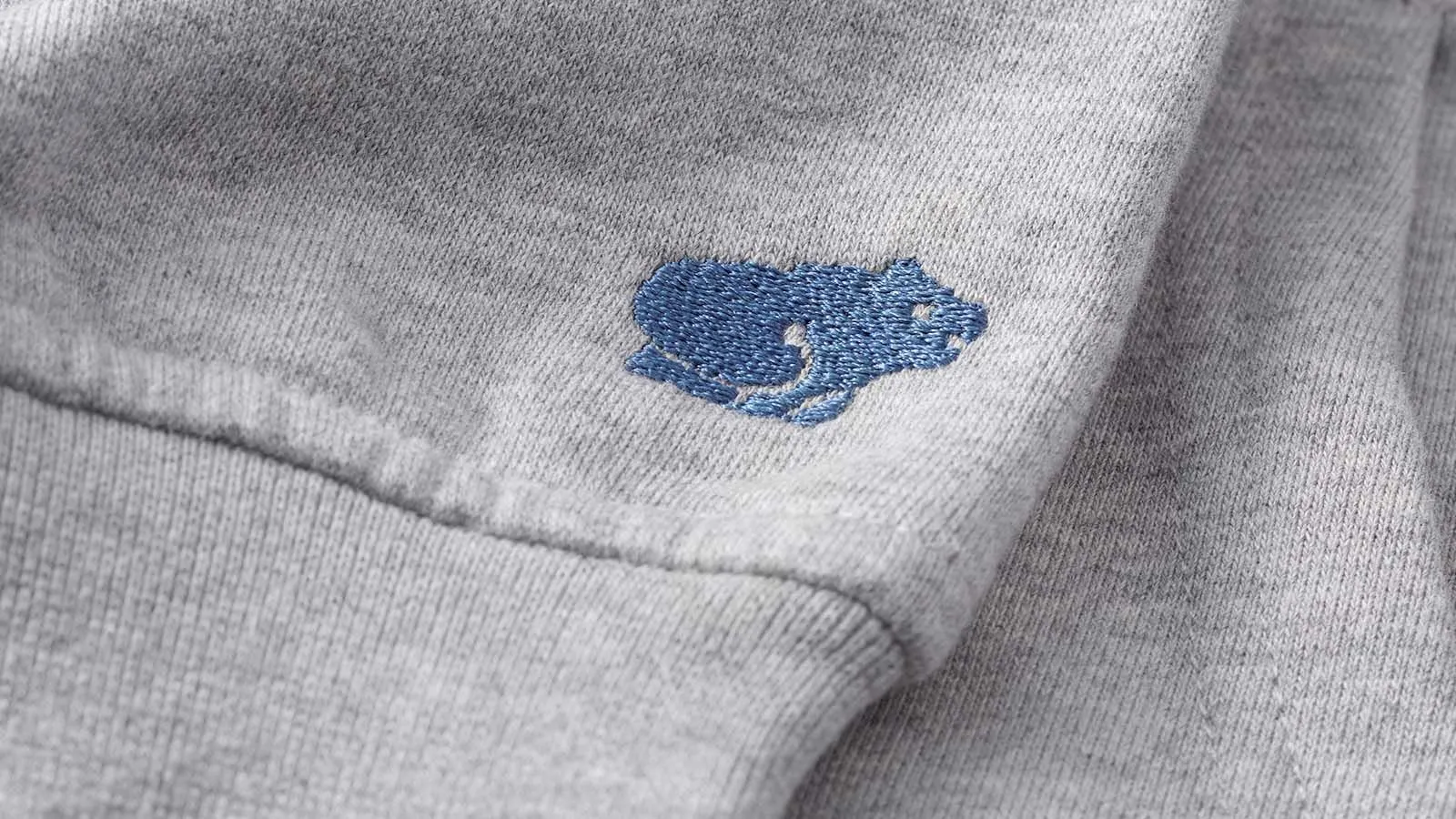 FULL ZIP HOODIE - HEATHER GREY / TRUE NAVY sold by Karhu product image thumbnail 4