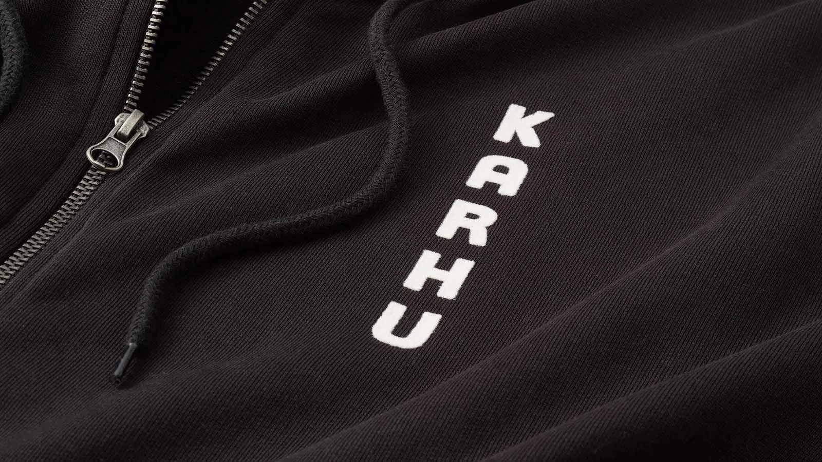 FULL ZIP HOODIE - JET BLACK / FOGGY DEW sold by Karhu product image thumbnail 3