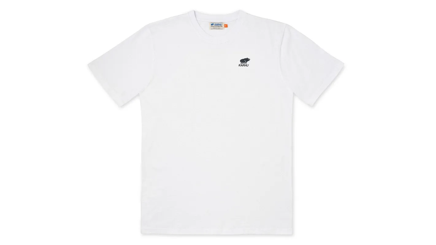 KARHU WORLDWIDE T-SHIRT - WHITE / INDIA INK sold by Karhu