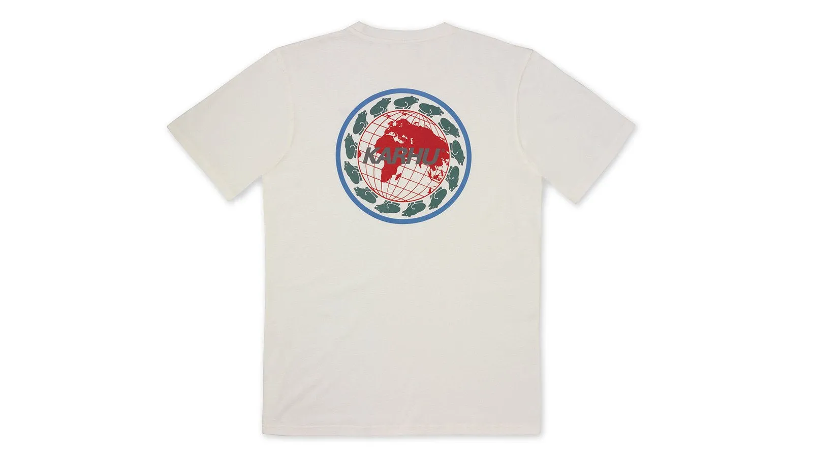 KARHU WORLDWIDE T-SHIRT - BRIGHT WHITE / GULL sold by Karhu product image thumbnail 2