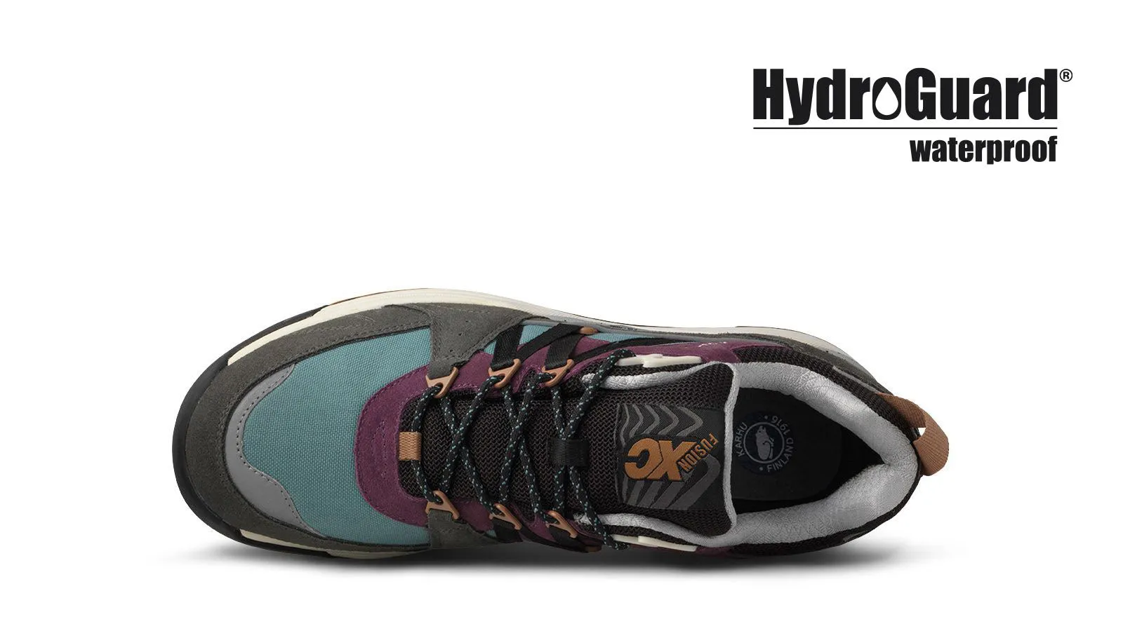 FUSION XC ''WATERPROOF'' - GUNMETAL / JET BLACK sold by Karhu product image thumbnail 5