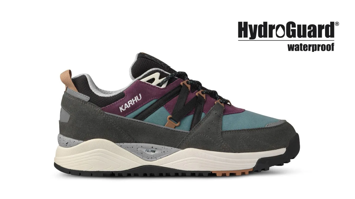 FUSION XC ''WATERPROOF'' - GUNMETAL / JET BLACK sold by Karhu