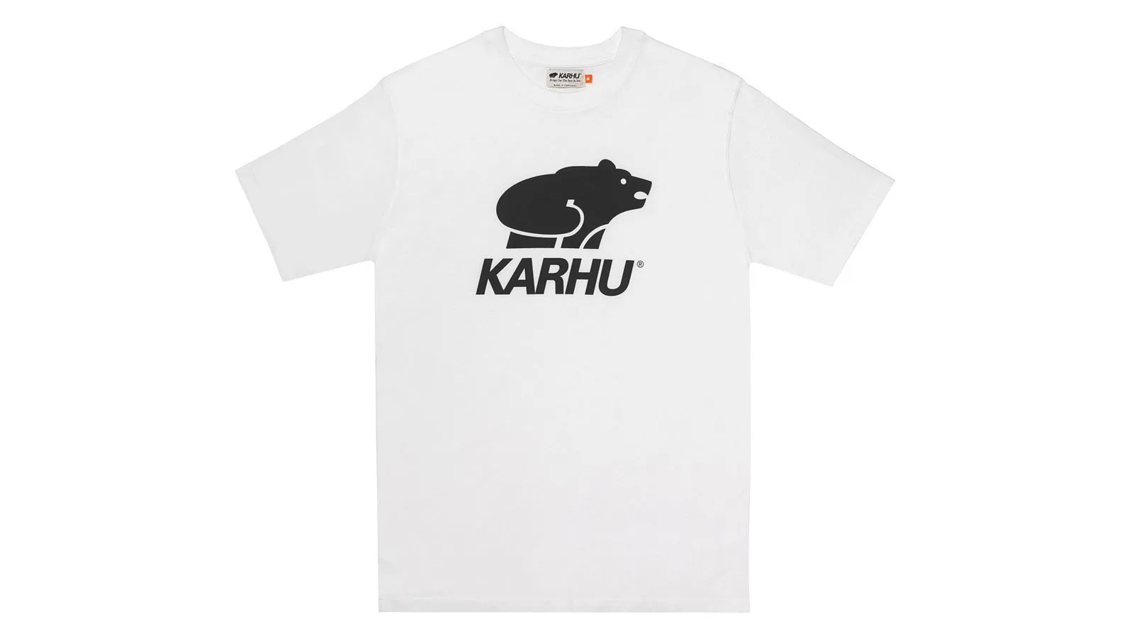 BASIC LOGO T-SHIRT - WHITE/BLACK sold by Karhu