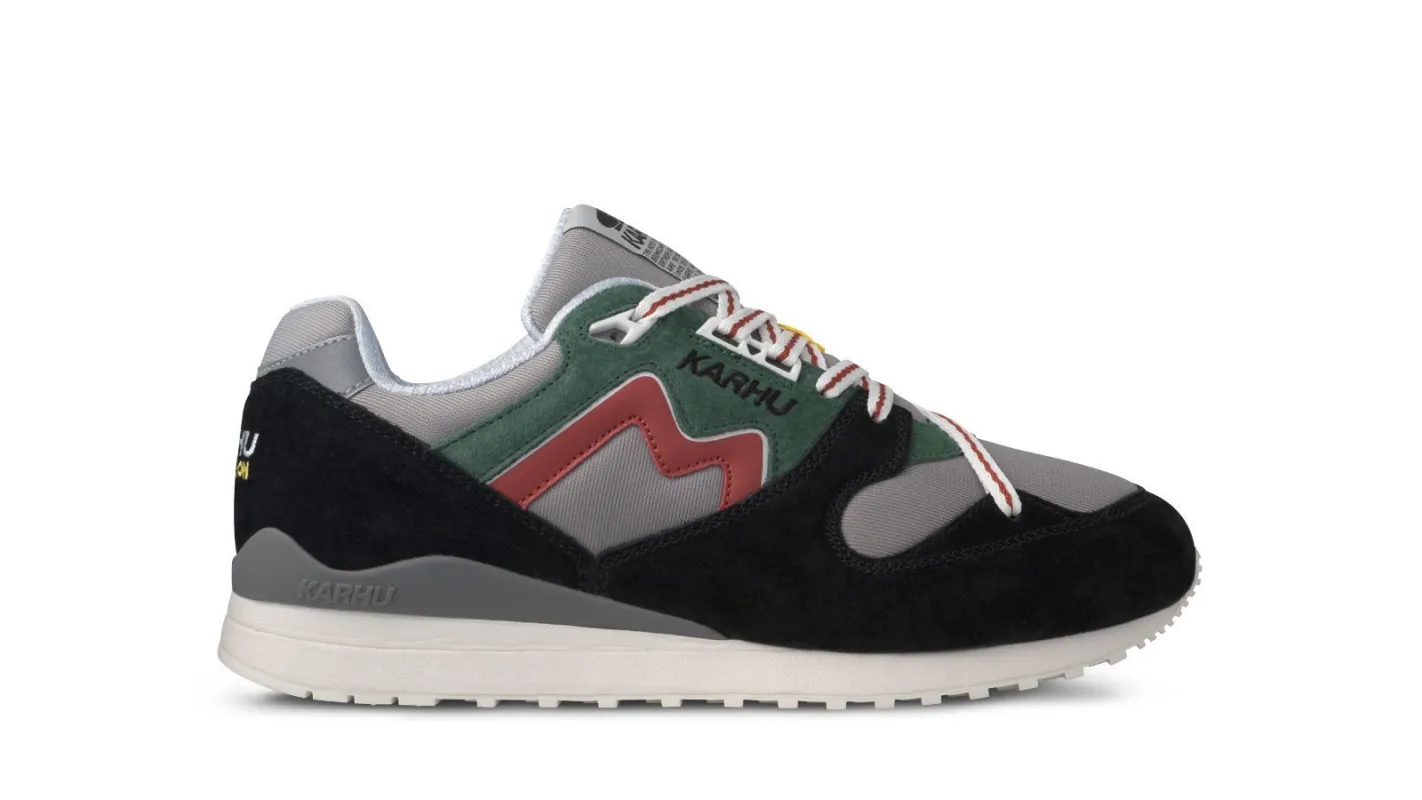 SYNCHRON CLASSIC - JET BLACK / HOT SAUCE sold by Karhu
