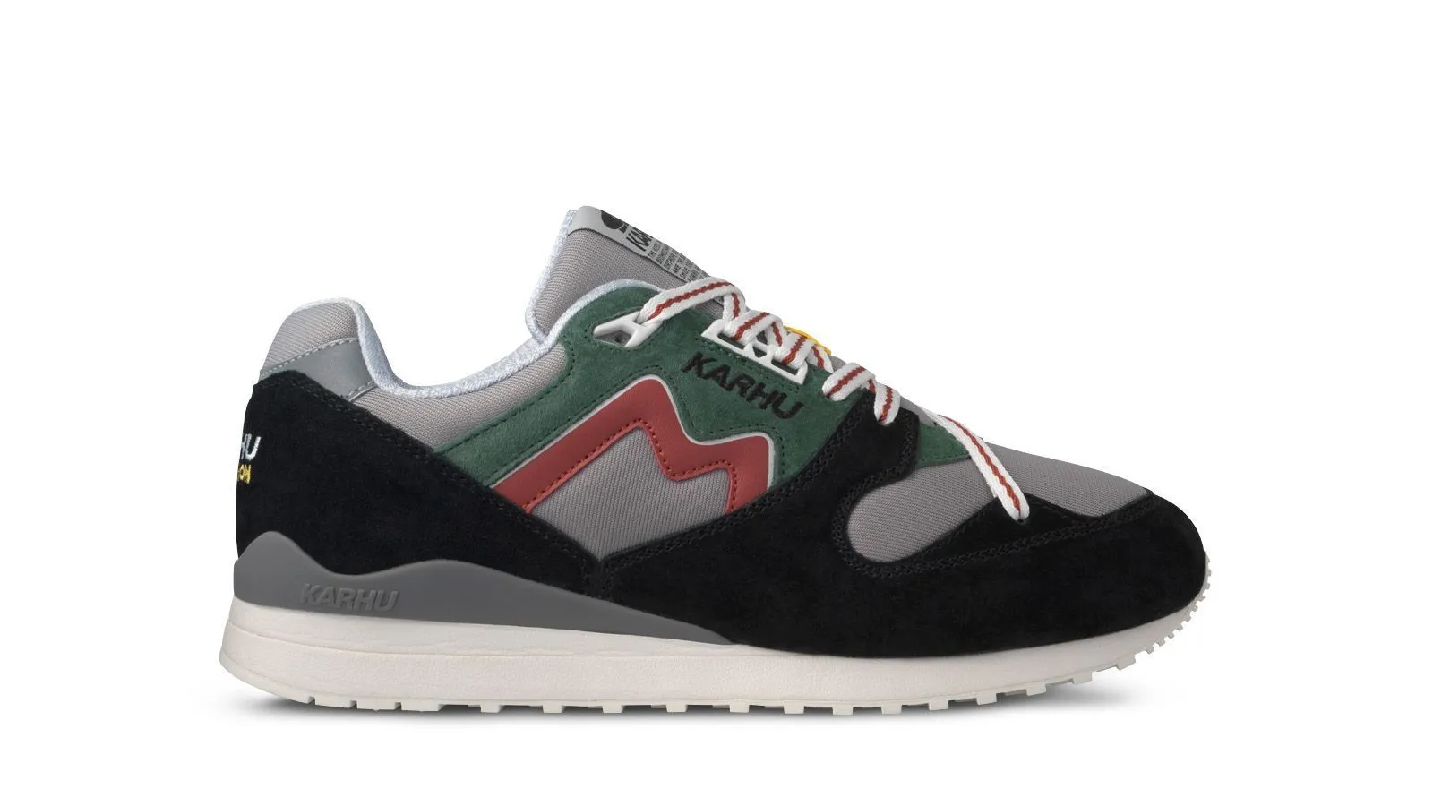 SYNCHRON CLASSIC - JET BLACK / HOT SAUCE sold by Karhu