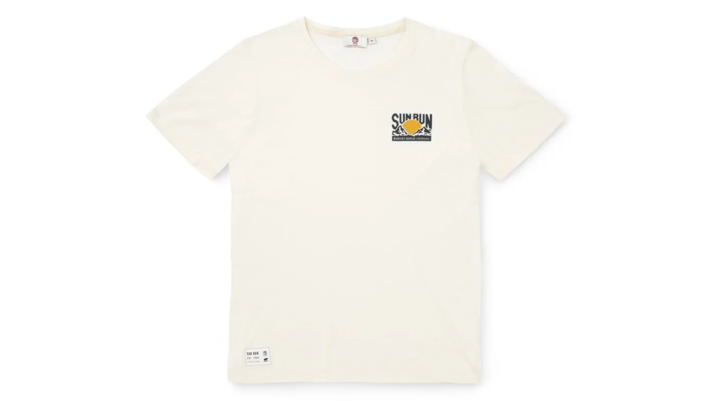 SUN RUN T-SHIRT WOMEN'S - OFF WHITE made by Karhu