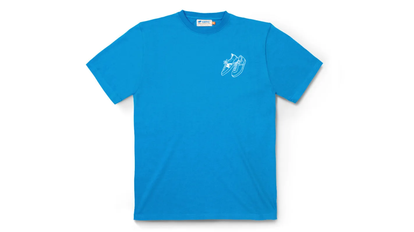 TRAMPAS SNEAKERS T-SHIRT - BLUE sold by Karhu
