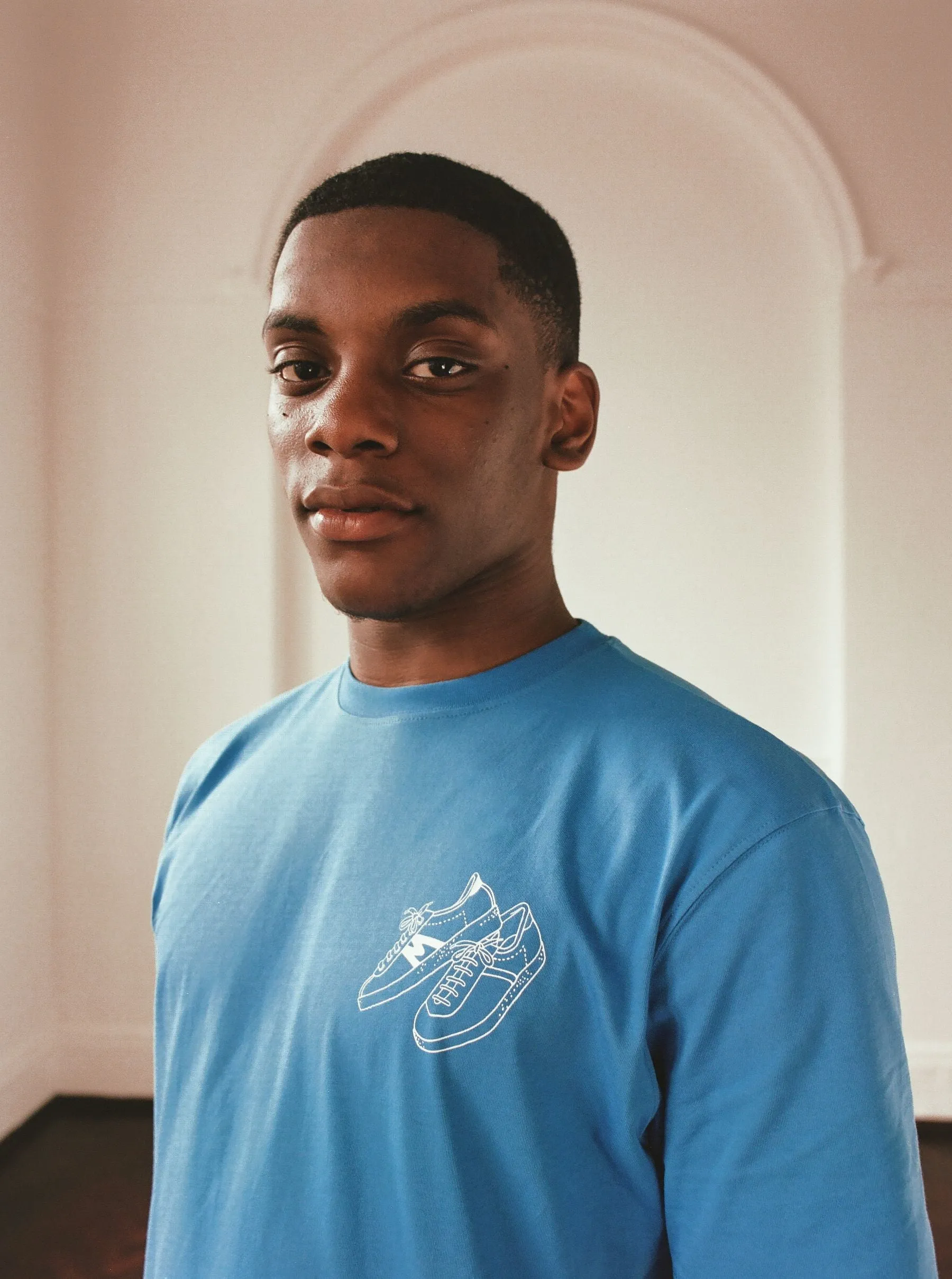 TRAMPAS SNEAKERS T-SHIRT - BLUE sold by Karhu product image thumbnail 4