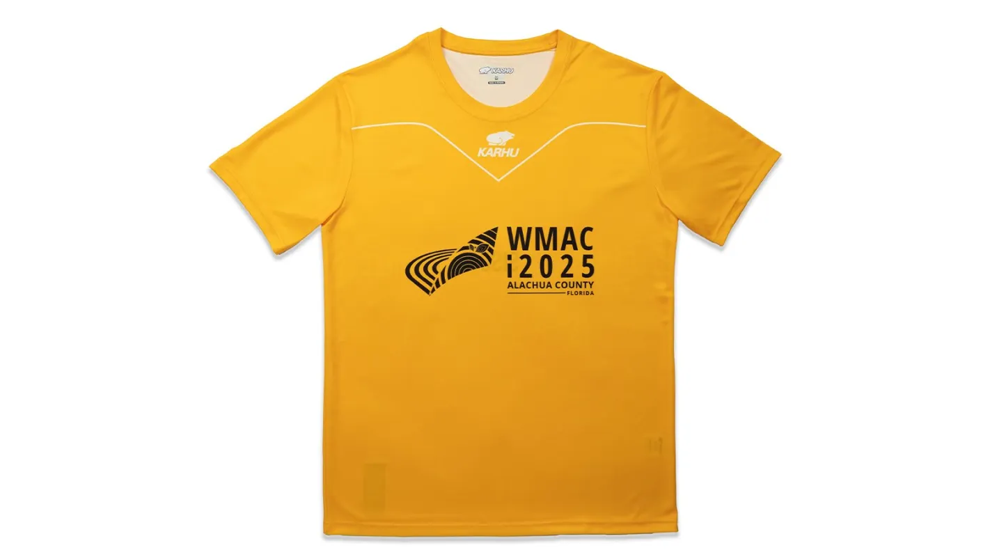 V LINE MEN'S MESTARI TSHIRT WMAC25 - EGG YELLOW sold by Karhu