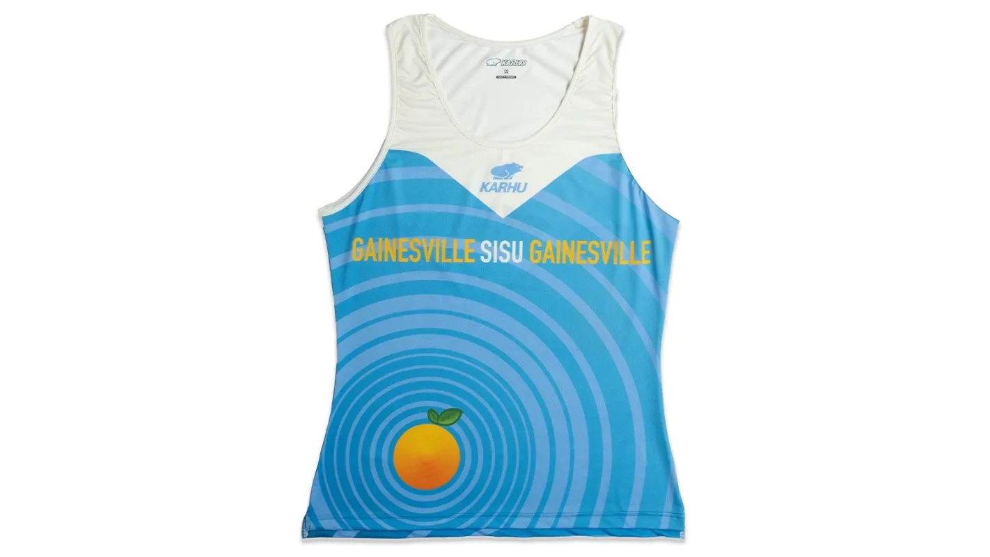 V LINE WOMEN'S IKONI TANK WMAC25 - DARK SKY BLUE sold by Karhu