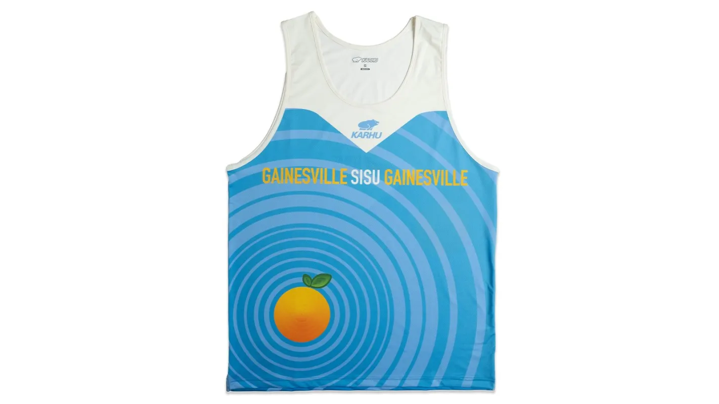 V LINE MEN'S IKONI TANK WMAC25 - DARK SKY BLUE made by Karhu