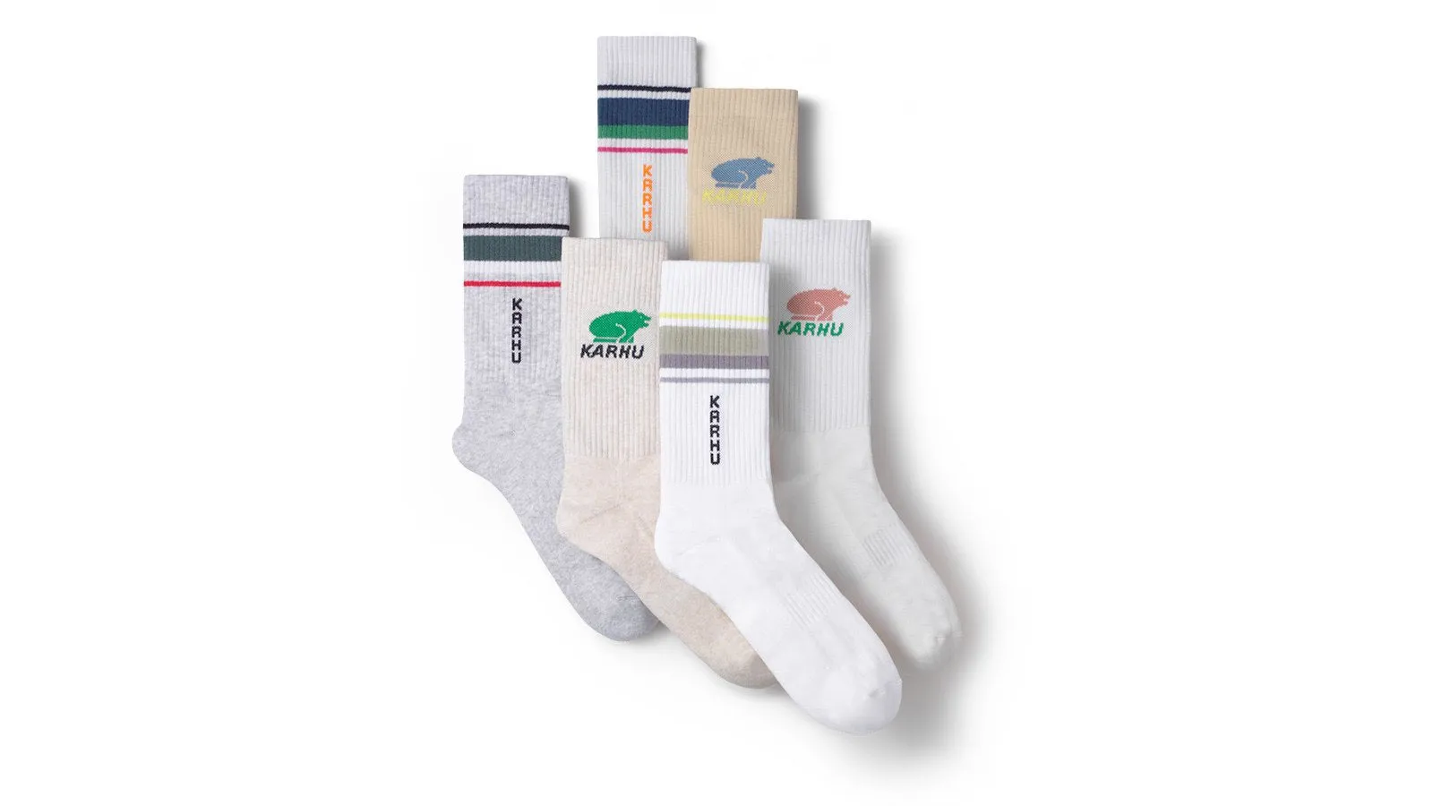 CLASSIC LOGO SOCK - BRIGHT WHITE / LILAS sold by Karhu product image thumbnail 2