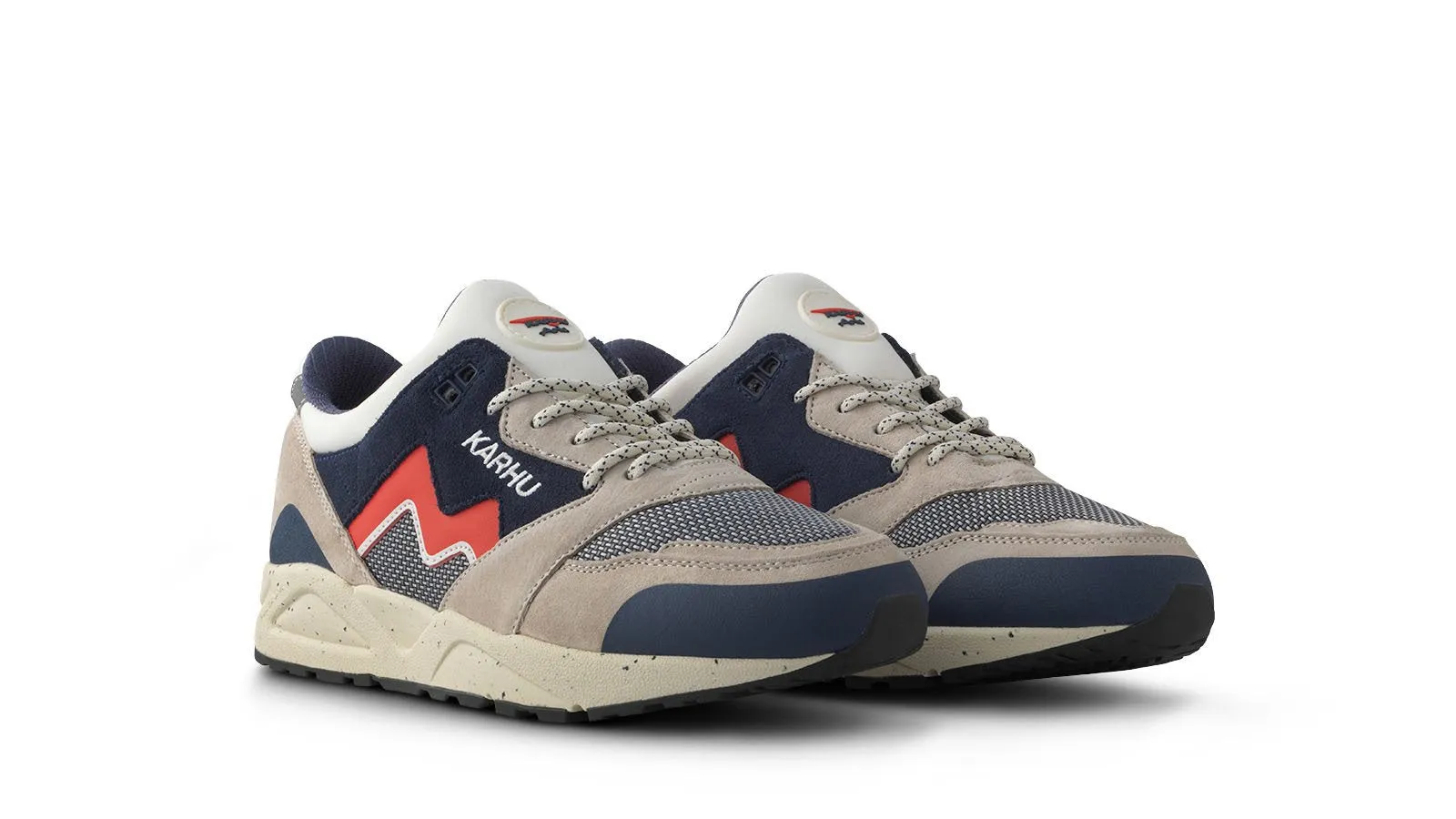 ARIA 95 - SILVER LINING / FIERY RED sold by Karhu product image thumbnail 3