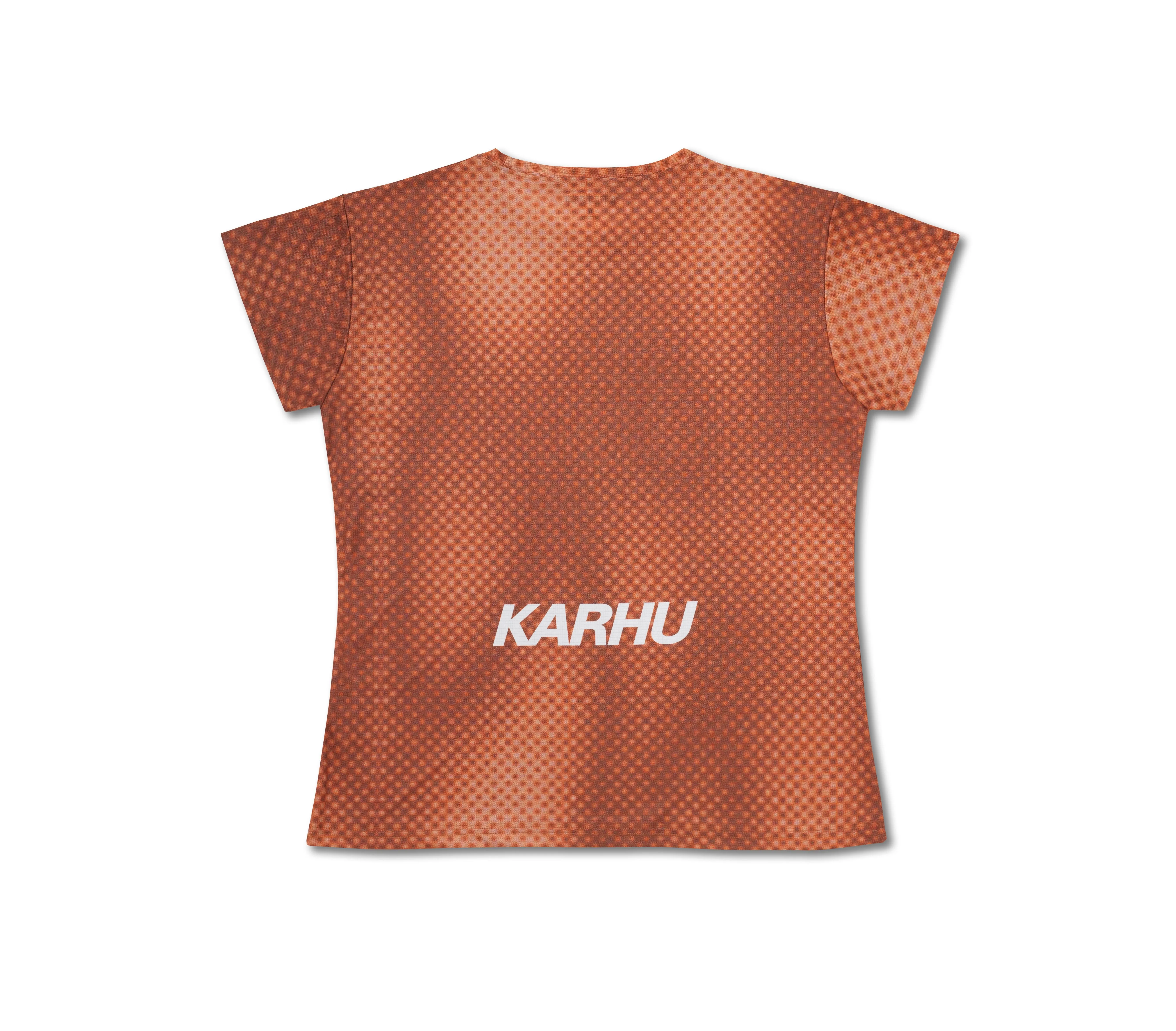 RUNNING T SHIRT WOMEN'S - ORANGE GRADIENT / WHITE sold by Karhu product image thumbnail 2