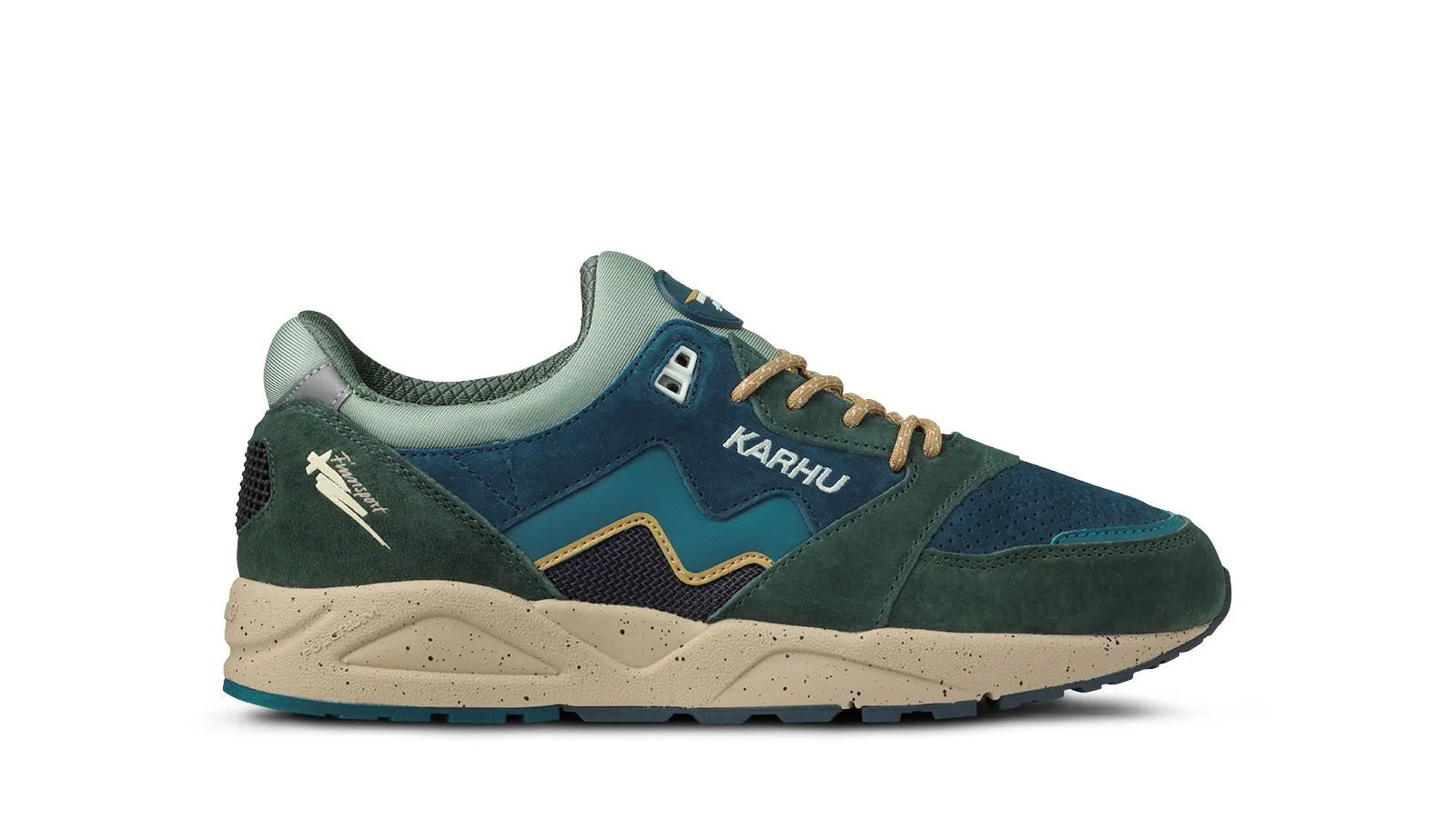 ARIA 95 - DARK FOREST / DEEP LAGOON sold by Karhu