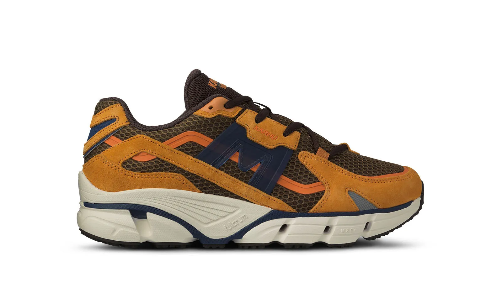 SUPER FULCRUM - NUGGET / NAVY PEONY sold by Karhu