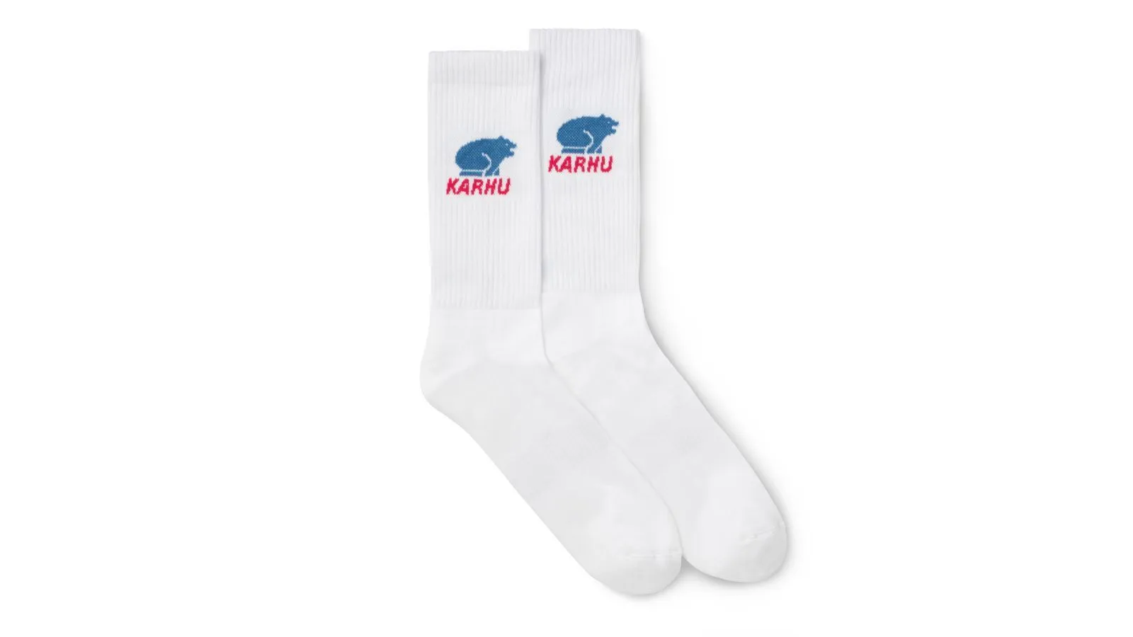 CLASSIC LOGO SOCK - BRIGHT WHITE / HIGH TIDE sold by Karhu