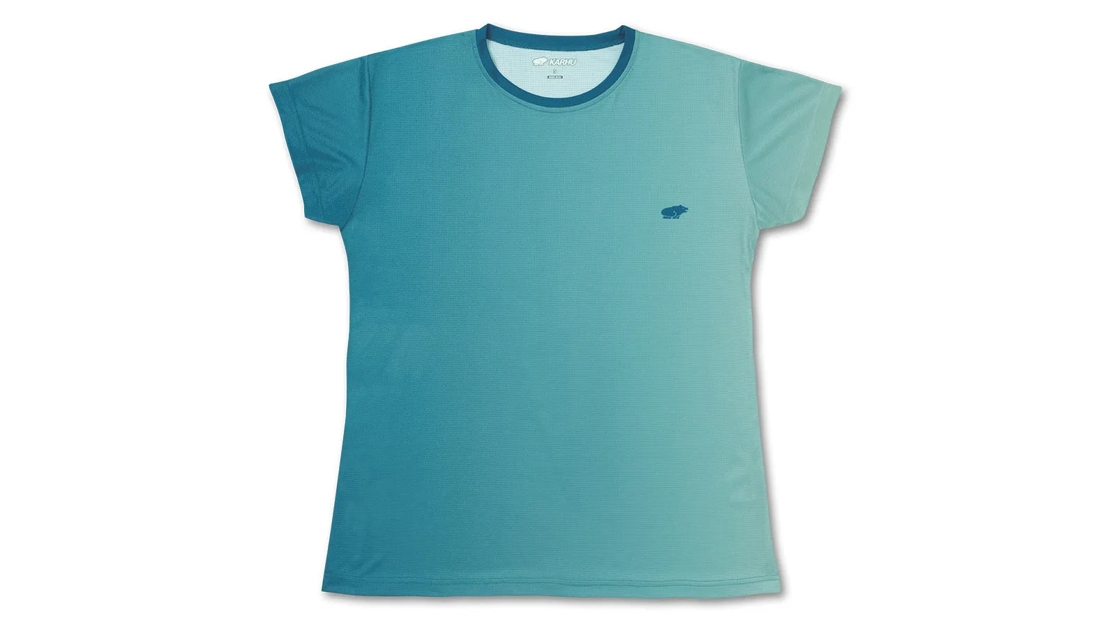 WOMEN'S RUNNING T–SHIRT - GRADIENT / MOROCCAN BLUE sold by Karhu