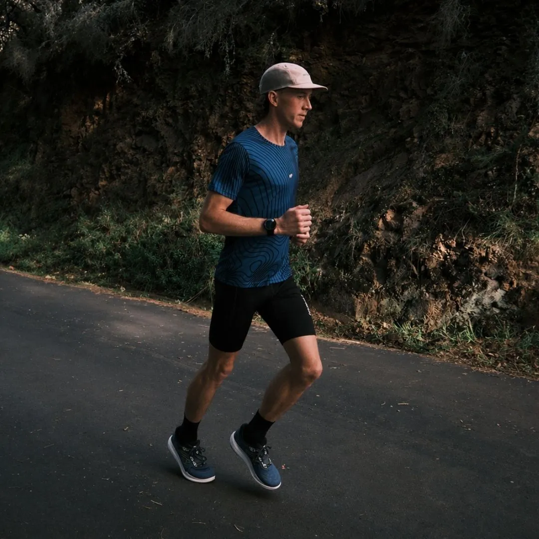 MEN'S RUNNING T–SHIRT - MOROCCAN BLUE / HUMMUS sold by Karhu product image thumbnail 2