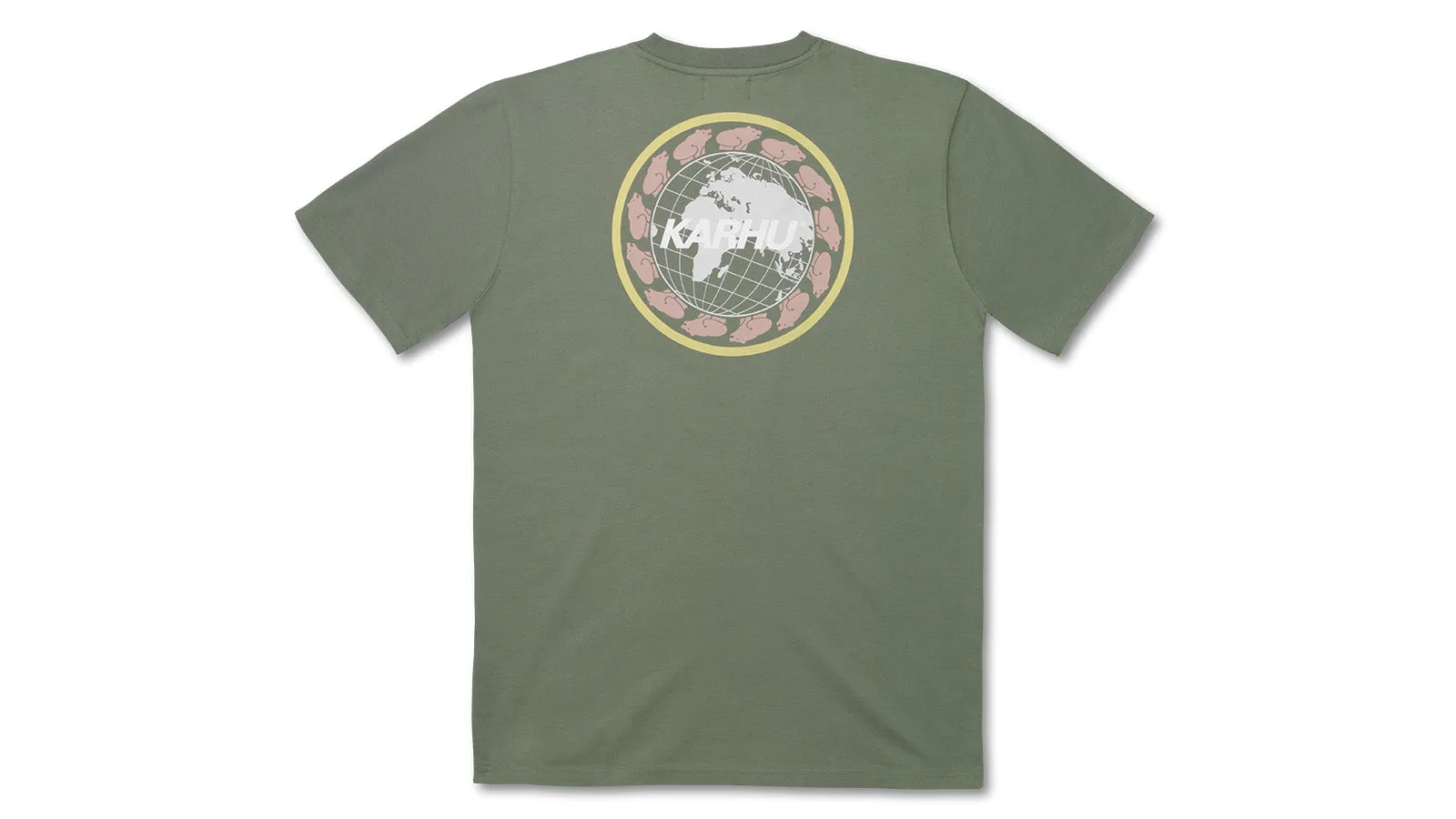 WORLDWIDE T–SHIRT - LAUREL OAK / SUNSHINE sold by Karhu product image thumbnail 2