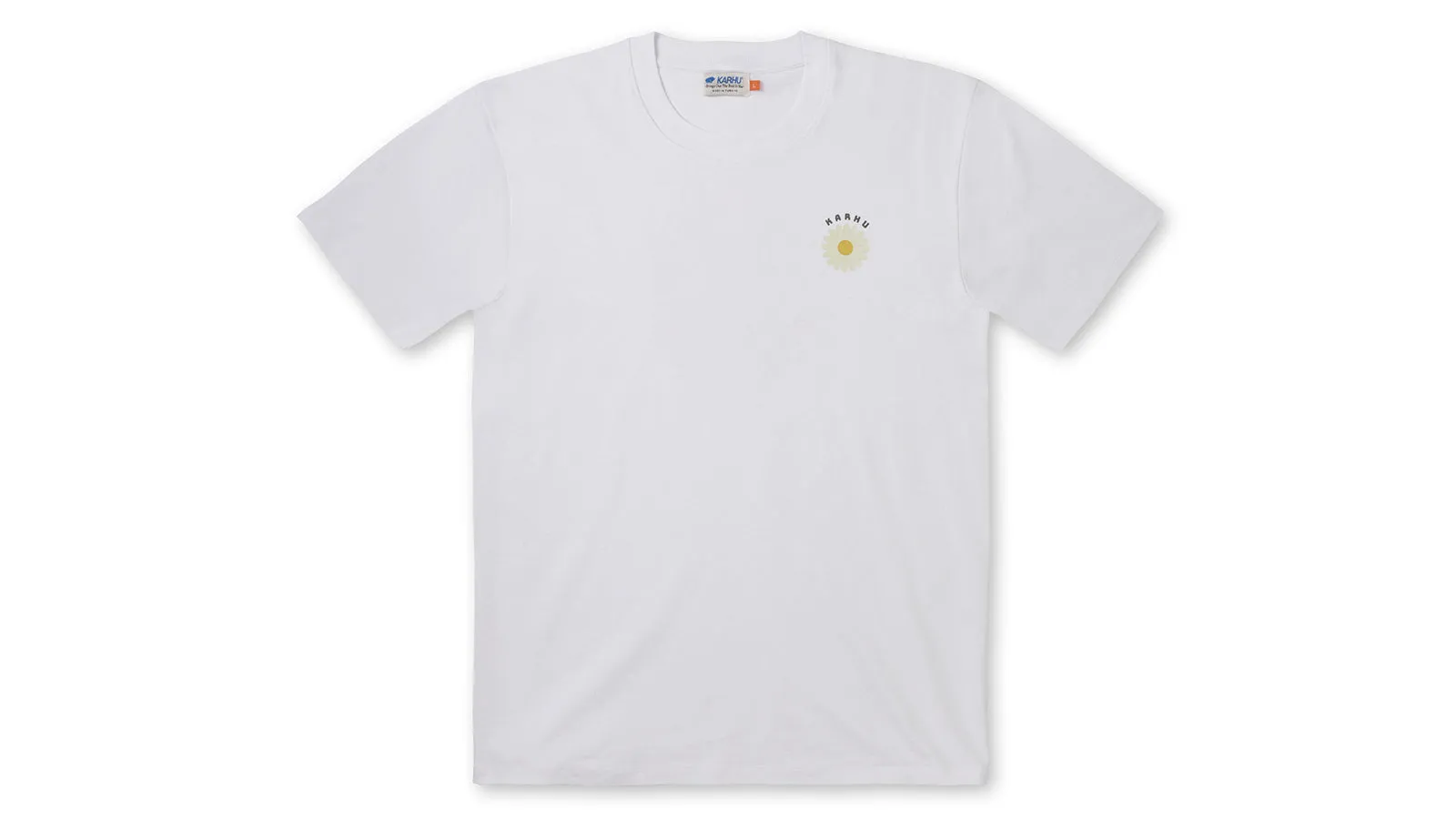 FLOWER BOUQUET T SHIRT - BRIGHT WHITE / DOUGLAS FIR sold by Karhu