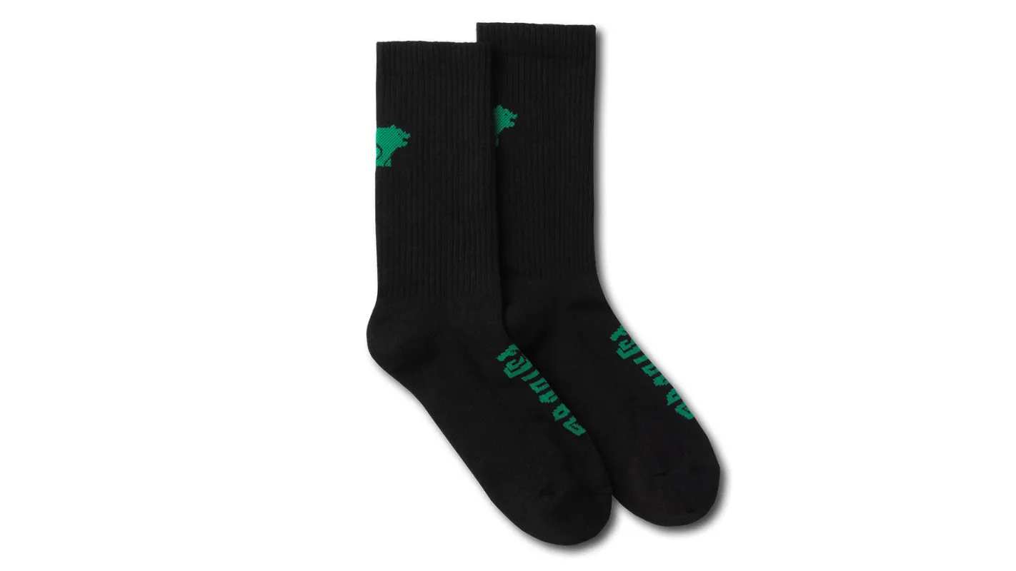 FUSION OG SOCKS - BLACK / ULTRAMARINE GREEN made by Karhu
