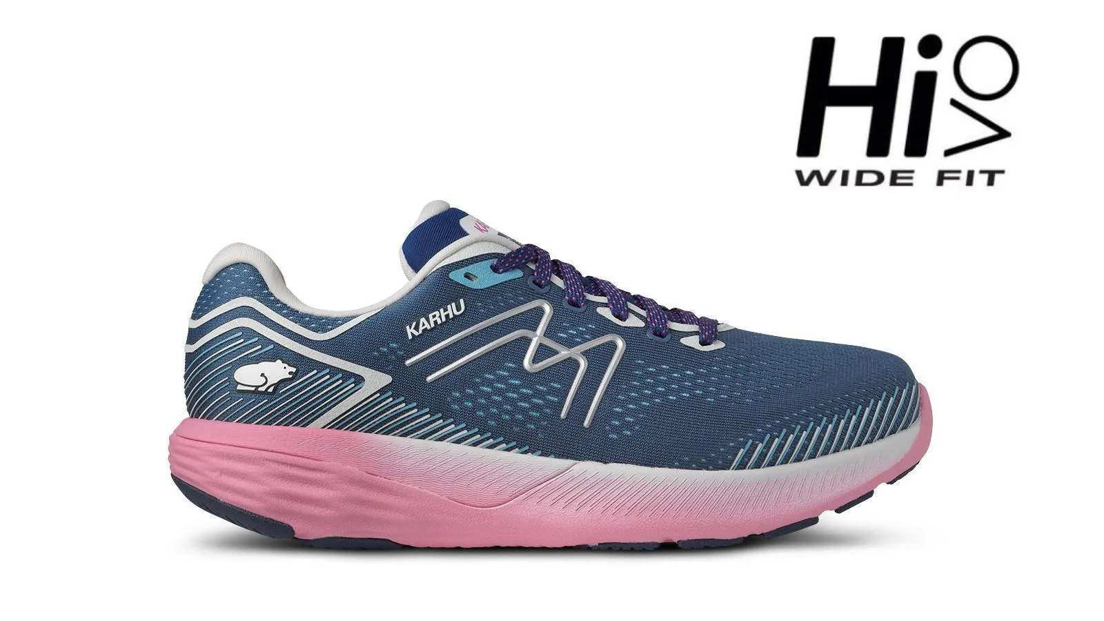 WOMEN'S IKONI 2.5 HIVO - BLUE FUSION / PEACH BLOSSOM sold by Karhu