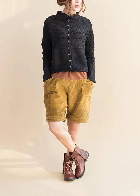 Women's Oversized Cardigan Black Knit sold by Hensley London product image thumbnail 3