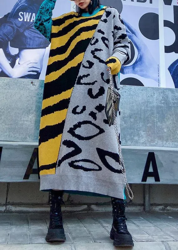 Women's Tunic Dress Yellow Cotton Blend sold by Hensley London