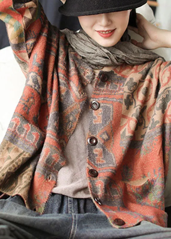 Women's Cardigan Khaki Loose Knit Faux Mink Sweater sold by Hensley London product image thumbnail 2