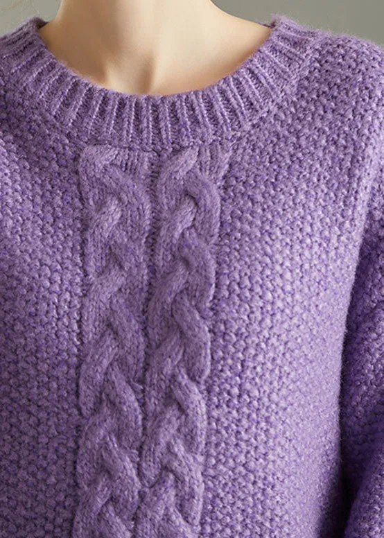 Women's Sweater Dress Pink Knit Plus Size Comfort sold by Hensley London product image thumbnail 4