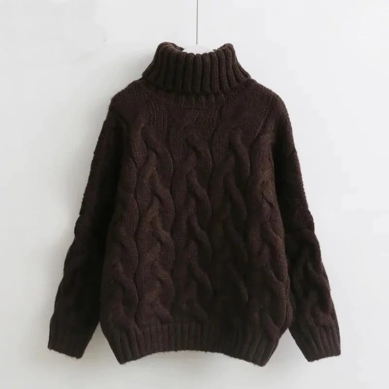 Women's Sweater Beige Turtle Neck Polyester sold by Hensley London product image thumbnail 2