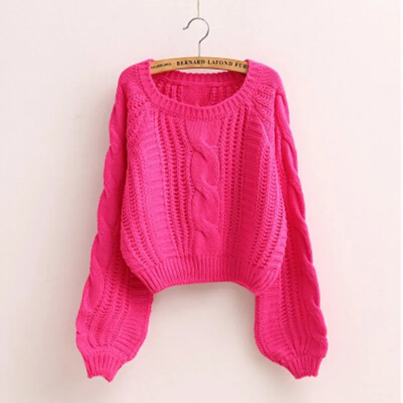 Women's Sweater Multicolor Polyester O-Neck Pullover sold by Hensley London product image thumbnail 3