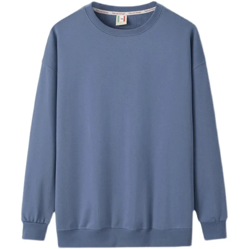 Women's Oversized Pullover Sweater Blue Cotton sold by Hensley London product image thumbnail 4