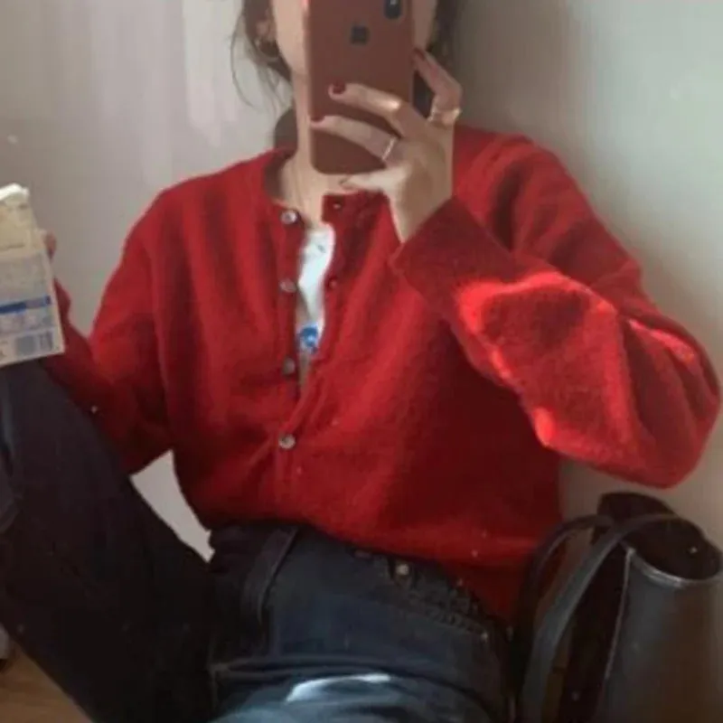 Women's Winter Sweater Long Sleeve O-neck Warm Acrylic sold by Hensley London product image thumbnail 4