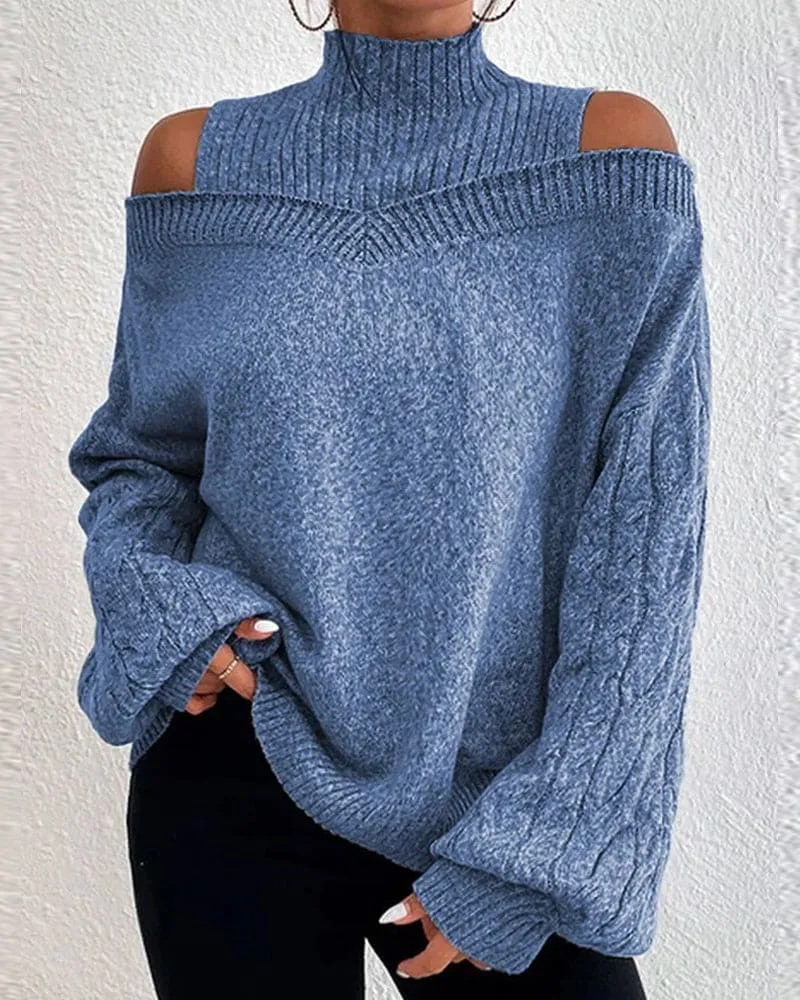 Women's Oversized Casual Sweater for Everyday Comfort sold by Hensley London product image thumbnail 3