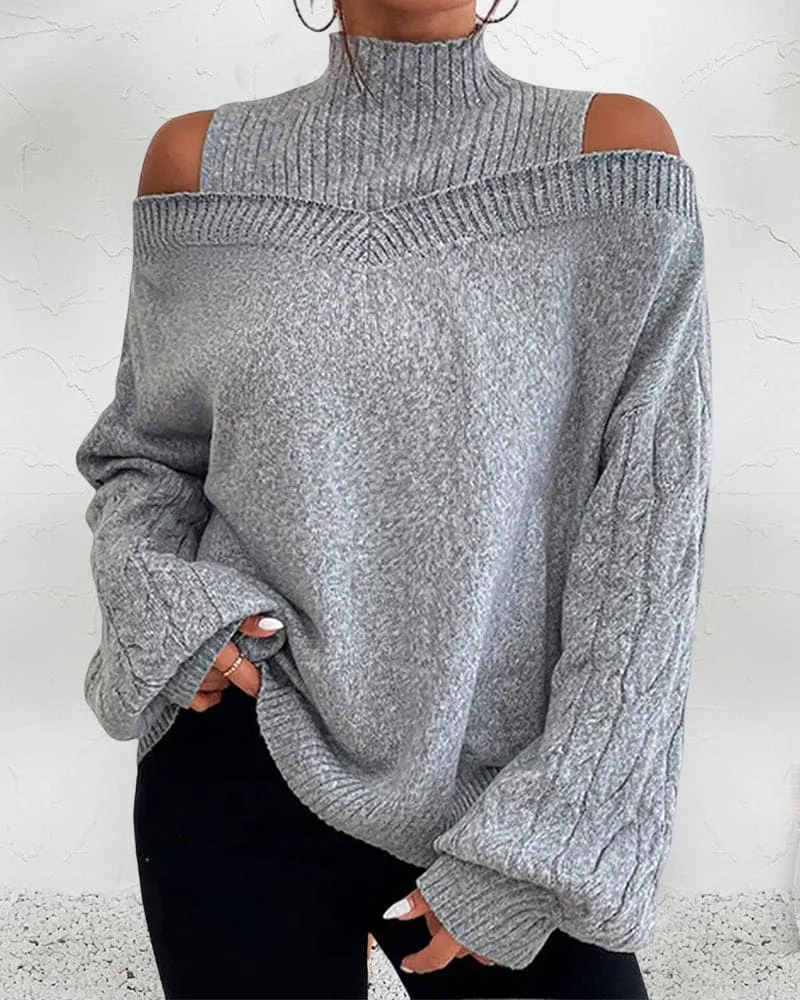 Women's Oversized Casual Sweater for Everyday Comfort sold by Hensley London product image thumbnail 4