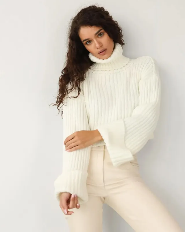 Women's Stylish Winter Long Sleeve Pullover Sweater sold by Hensley London