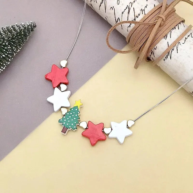 Women's Pendant Necklace Star Wood Clavicle Chain sold by Hensley London product image thumbnail 5