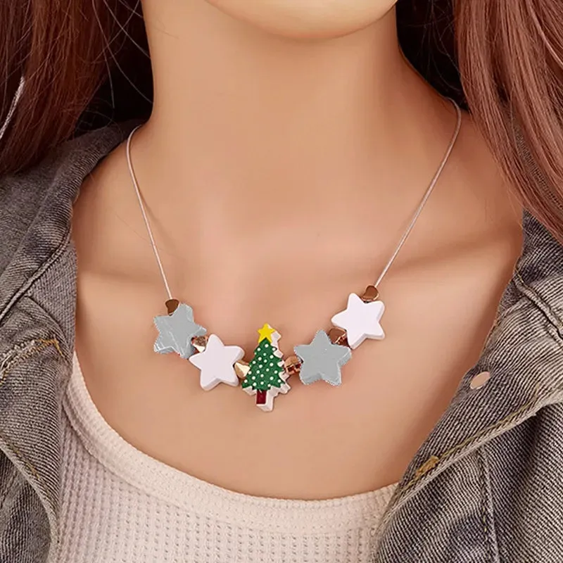 Women's Pendant Necklace Star Wood Clavicle Chain sold by Hensley London product image thumbnail 2