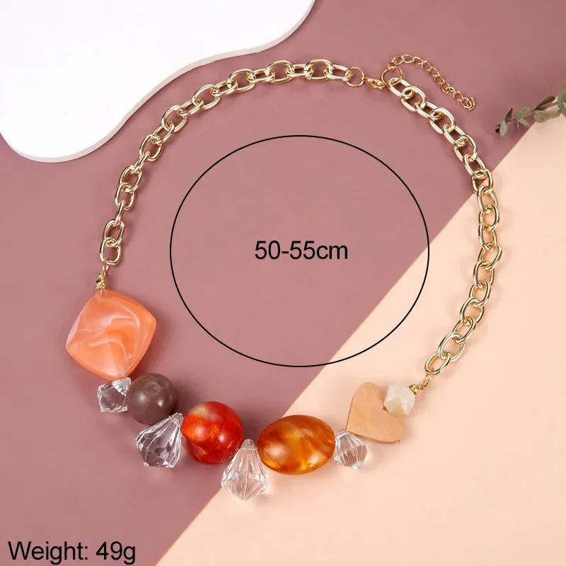 Women's Pendant Necklace Geometric Acrylic Fashion Jewelry sold by Hensley London product image thumbnail 5