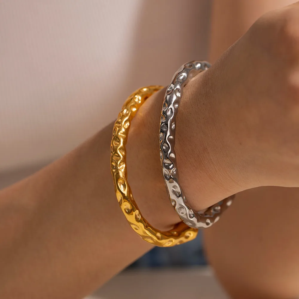 Women's Gold Bracelet Vintage Style 18k Stainless Steel sold by Hensley London product image thumbnail 2