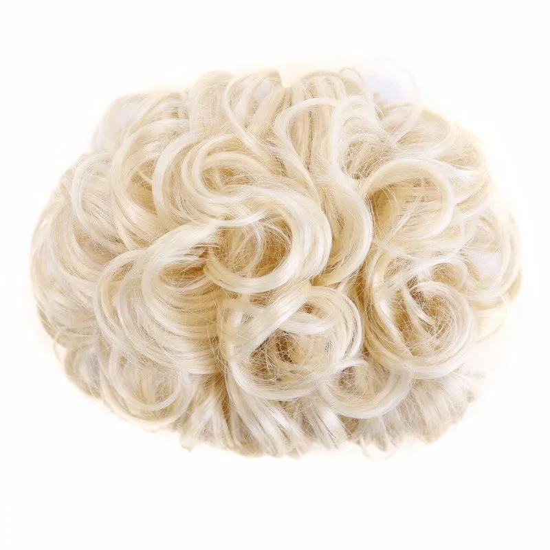 Women's Curly Wig Brown High-Temperature Fiber sold by Hensley London product image thumbnail 5