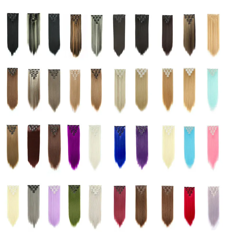 Women's Curly Hair Extensions 22 Inch High-Temperature Fiber sold by Hensley London product image thumbnail 4