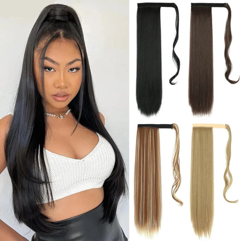 Women's Curly Hair Extensions 22 Inch High-Temperature Fiber sold by Hensley London product image thumbnail 2